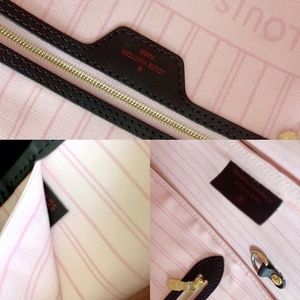 Louis Vuitton Neverfull MM Rose Ballerine